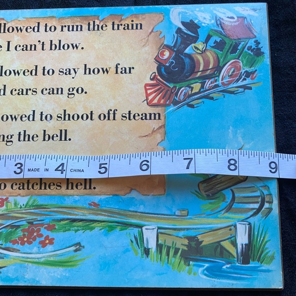 VTG 75’ Russ Berrie & Co. Living Quotes wall Plaque! USA. - Picture 4 of 5